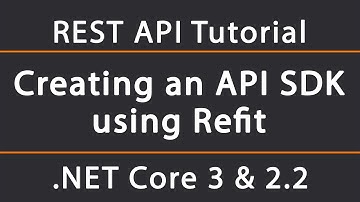 Creating an API SDK with Refit | ASP.NET Core 5 REST API Tutorial 23