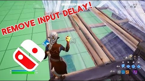 How To REMOVE Input Delay/Lag On Fortnite Nintendo Switch (Edit Faster)