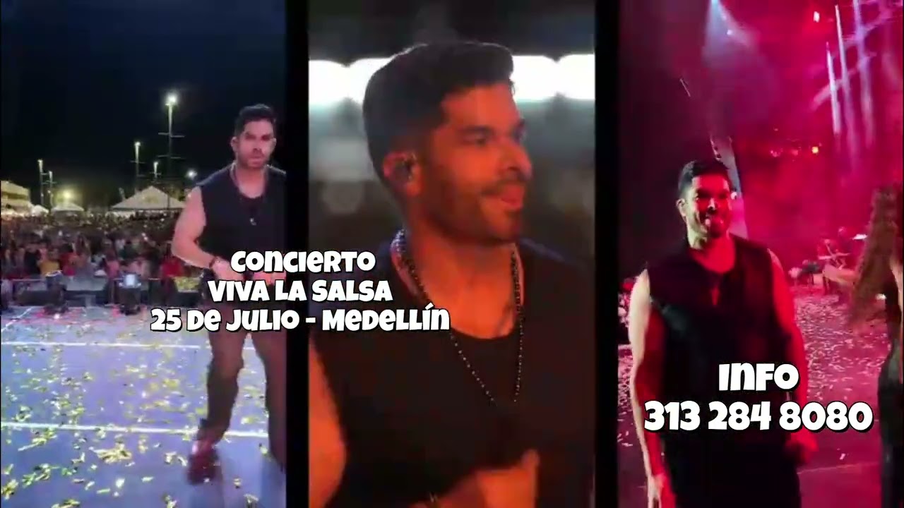 Concierto Viva La Salsa, 25 de julio en Medellìn, Info 313 284 8080 😀