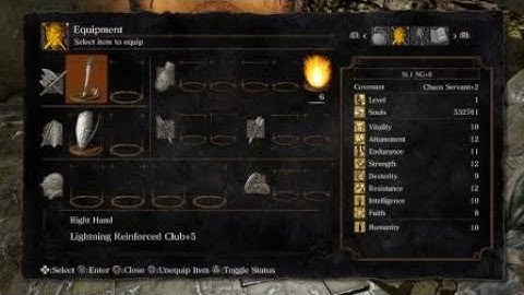 Asylum Demon - SL1, NG+6, No Roll/Block/Parry/RTSR