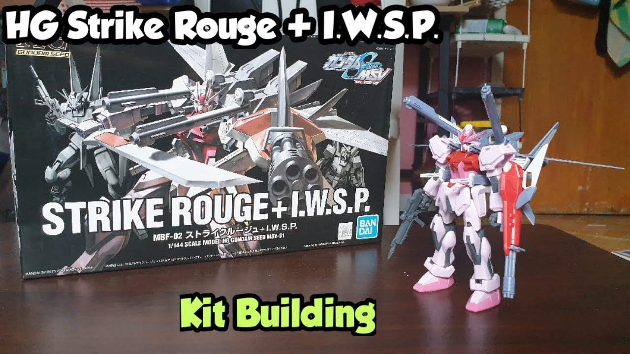 HG Strike Rouge + I.W.S.P. [Kit Building] - YouTube