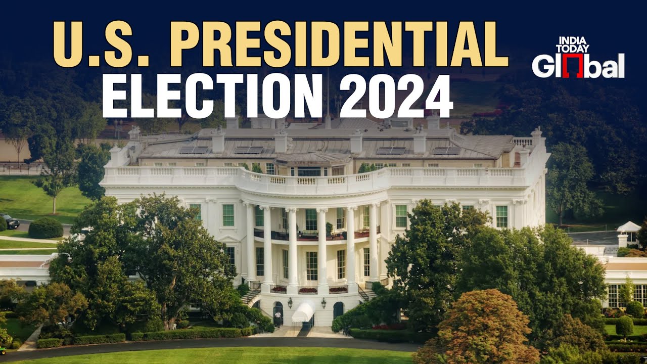 LIVE US Election Day 2024: A View Of The White House Ahead Of The ...