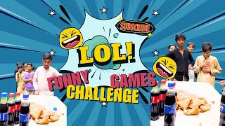 Funny Food Challenge | Flip the Bottle and Win | Funny Games | Food Challenge