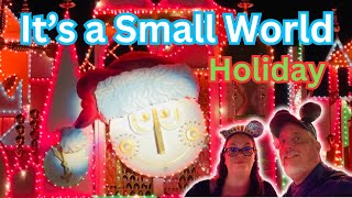 [4K] It's a Small World - Holiday - Full Ride - #Disneyland