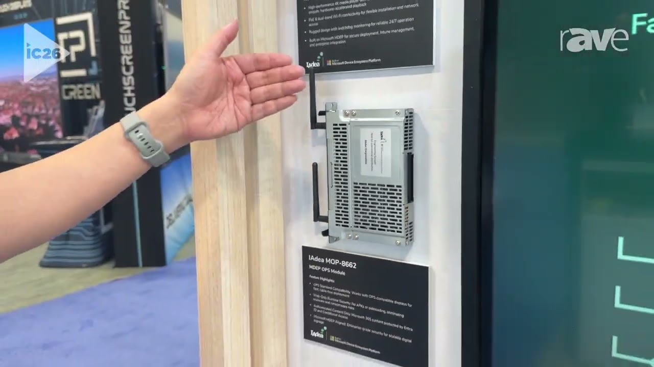 InfoComm 2026: IAdea Corporation Presents MOP-8662