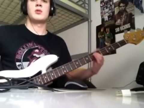 Choking Victim - In my Grave (bass cover)