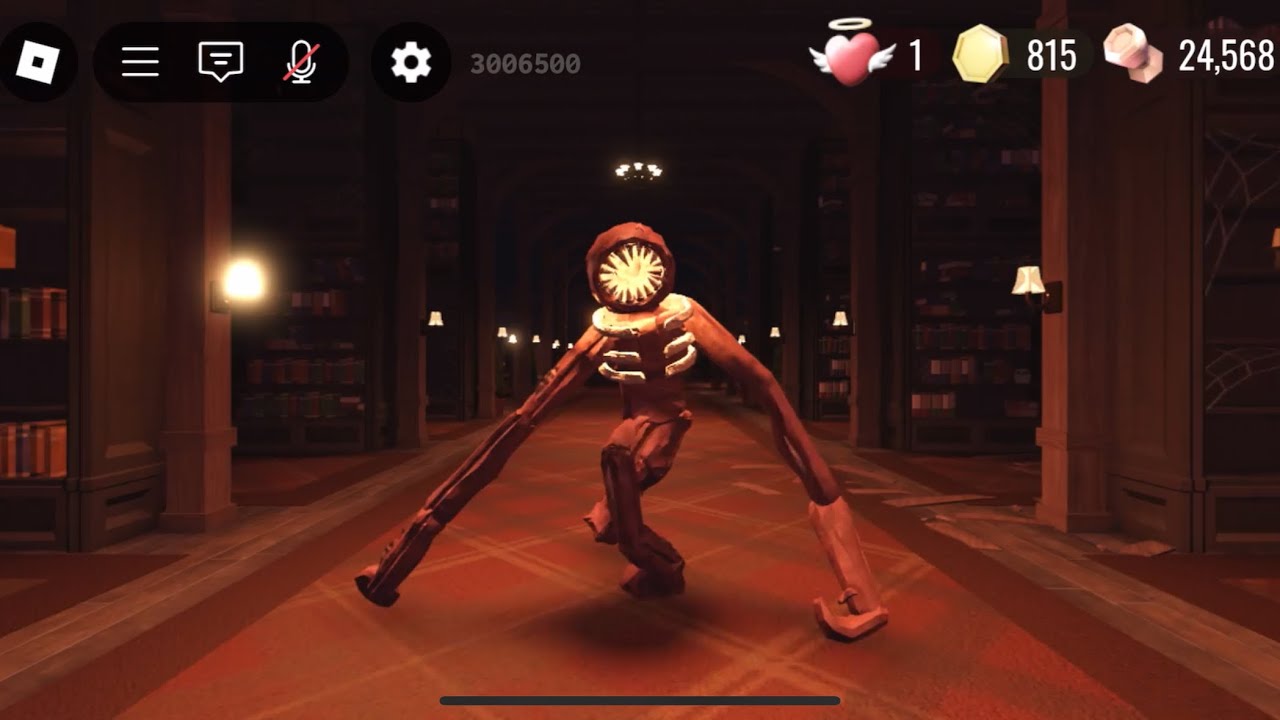 Roblox Doors: Door 50 - The Library with Figure (Boss Fight) [FLOOR 1]