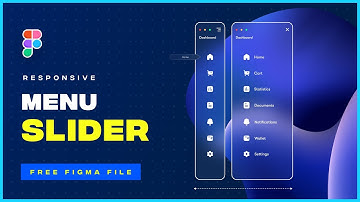Create Responsive Menu Slider in Figma |  Free Figma File