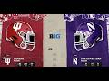 NCAA 26 Indiana rebuild 2034 week 13 Vs. Northwestern