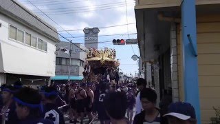 20150920 10017やわたんまち2日目六軒町から三軒町に入る年番六軒町