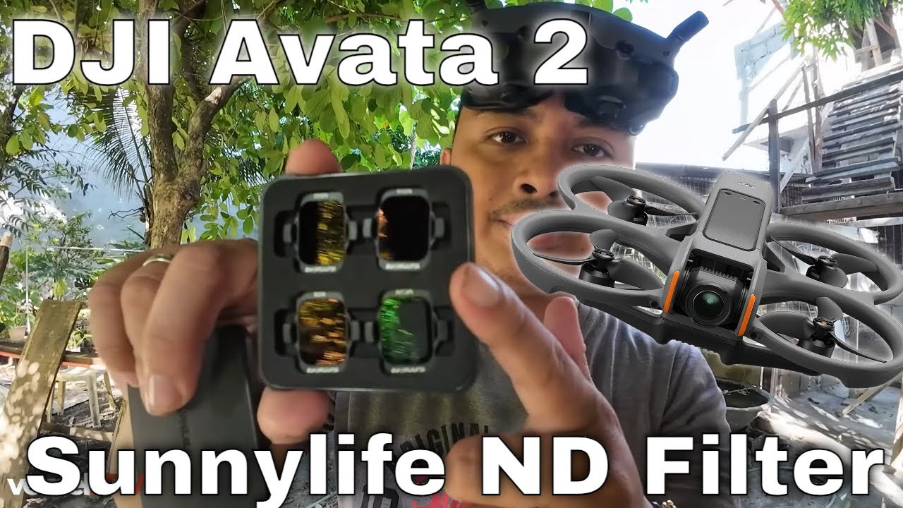 Sunnylife ND Filter Set for DJI Avata 2 // MCUV ND8 ND16 and ND32