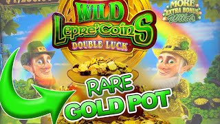 RARE GOLD POT & HUGE BONUSES - Wild Lepre'Coins Double Luck screenshot 5