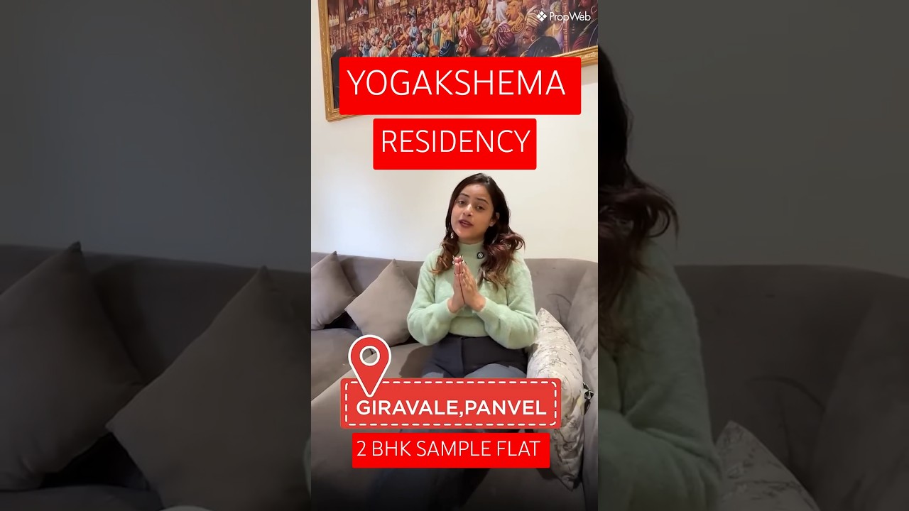 Yogakshema Residency Girawale | 📞 7738888141 | Panvel | Complete Project review | Sample Flat Tour