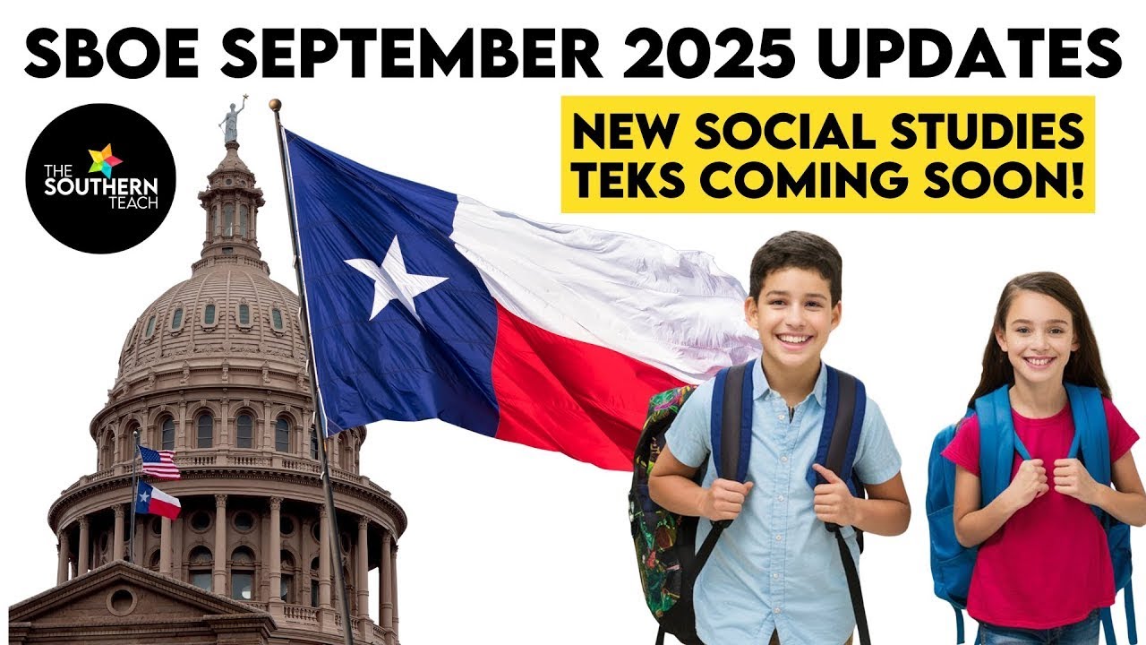 Big Changes Coming to Texas Social Studies TEKS   K–8 Curriculum Updates Explained