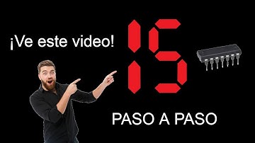 Circuito contador 0 a 15 BIEN EXPLICADO FACIL Y SENCILLO