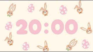 Celebrity Easter 20 Minute Timer | Silent 🐇 Net Worth