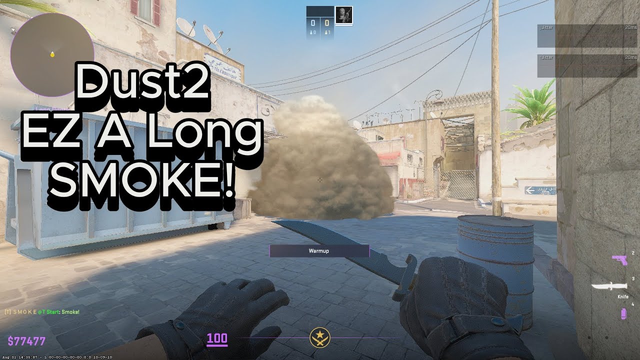 How To Throw The Perfect A Long Dust2 Smoke In CS2 Every Time!