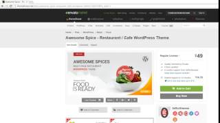 Awesome Spice Wordpress Theme : 01 - Introduction