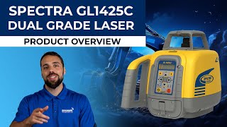 Spectra Precision GL1425C Dual Grade Laser  Product Overview