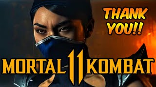 THANK YOU MORTAL KOMBAT 11!! (REACTING TO MY FIRST MK11 VIDEO) RANDOM CHARACTER SELECT GAMEPLAY!!