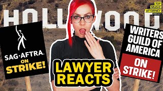 Famous Shockwaves In Hollywood: Entertainment Attorney Reacts To Biggest Strike In 50 Years! Profile