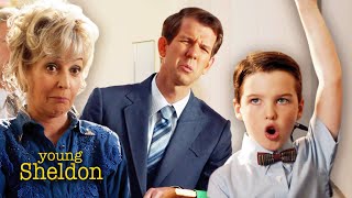 15 Times The Coopers Disturbed Pastor Jeffs Peace Young Sheldon Compilation