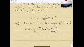 Lecture 31 - Taylor’s Theorem (cont)