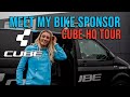 Meet my bike sponsor! | Cube bikes | Pro Athlete Partnership | HQ Tour