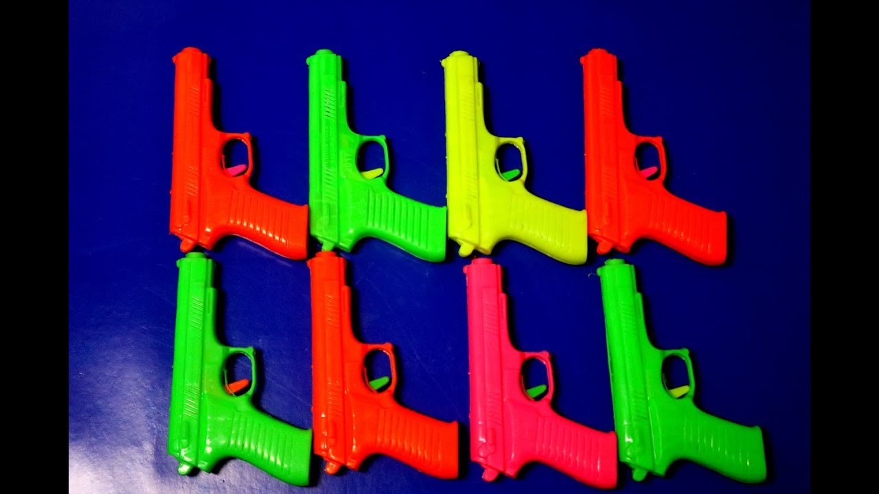 Learn Color With Colorful Toys Gun For Kids & ChildrenKids Song ...