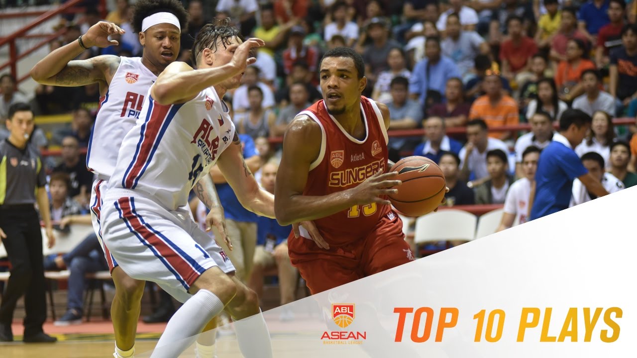 20162017 ASEAN Basketball League Top 10 Plays Week 1 YouTube