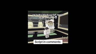[ N E W ] OG LUCKY BLOCK SCRIPT🔥 #roblox #viral #trending#stealabrainrot#fypシ #fyi 