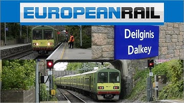 Irish Rail DART Trains terminating at Dalkey Station due to Signal Failure - 19 May 2018