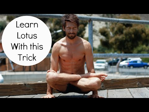 Video: Hoe Om In 'n Lotus Te Sit