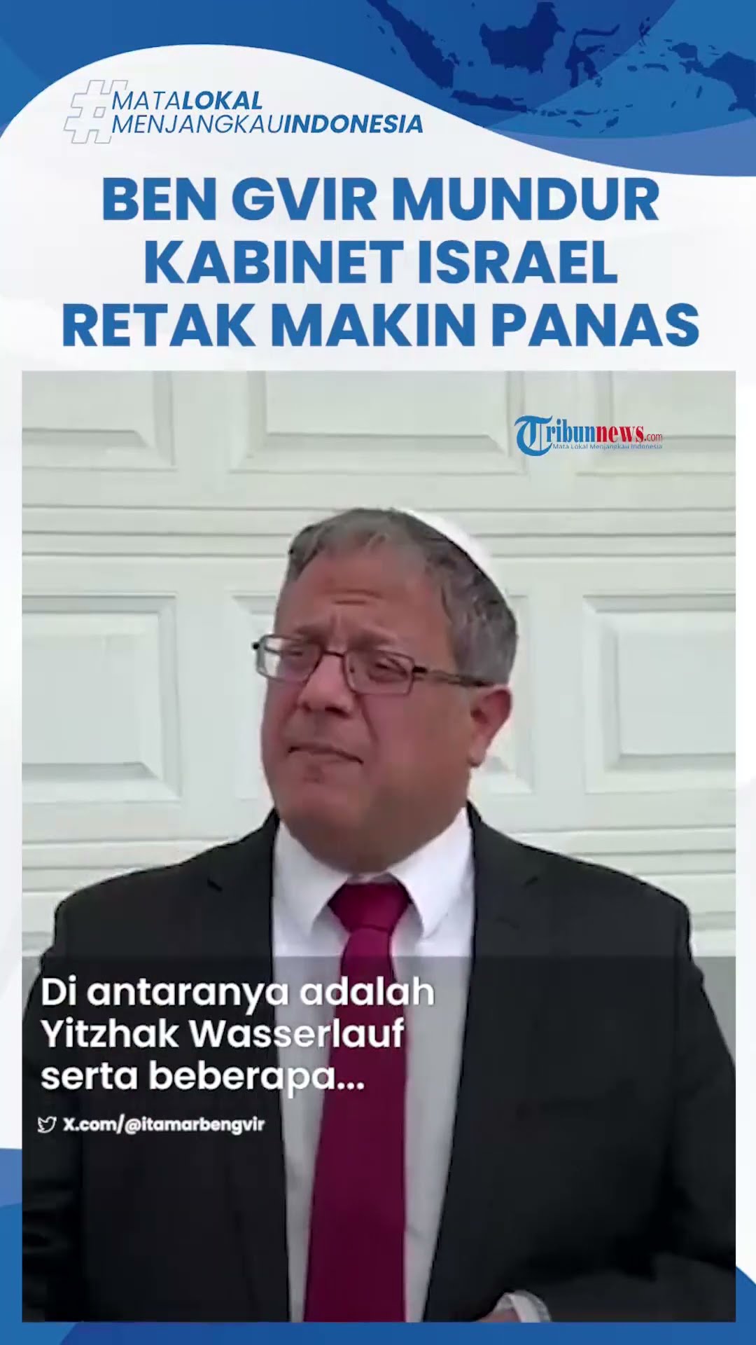 Menteri Keamanan Israel Mundur gegara Gencatan Senjata, Kabinet Israel Retak Konflik Makin Memanas