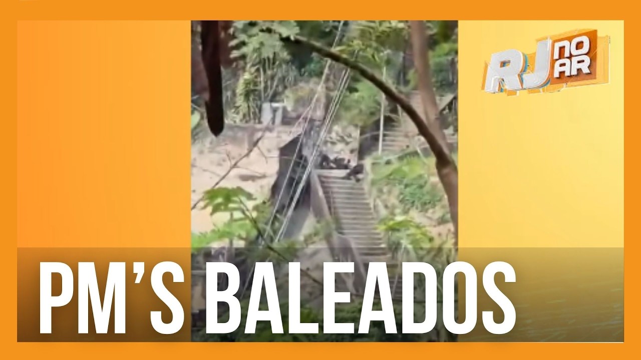 DOIS PM'S SÃO BALEADOS NO MORRO DO FUBÁ