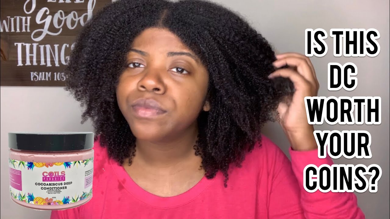 *NEW Cocoabiscus Deep Conditioner Review Coils In Paradise YouTube