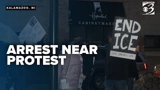 Person arrested during ICE protest in Kalamazoo, KDPS says not believed to be a protester