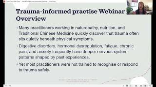 NSIA Trauma-informed Practice Webinar long version