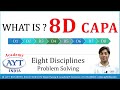 What Is 8D 8 Disciplines Of Problem Solving AYT India How To Fill 8D CAPA Format