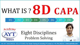 What is 8D - 8 Disciplines of Problem Solving | AYT India | How to Fill 8D CAPA Format