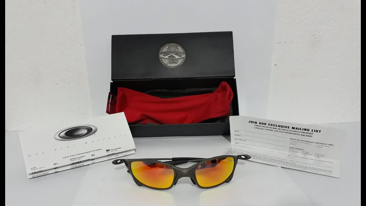 Óculos Oakley Juliet Ruby Iridium X-metal top clássico demonstração ... Óculos Oakley Juliet Ruby Iridium X-metal top clássico demonstração para venda