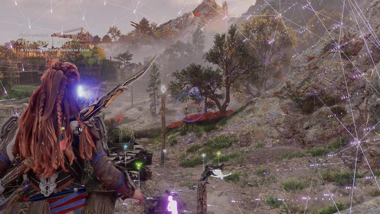 Horizon Forbidden West Ajudando Jelda contra Tenakths da Regalla