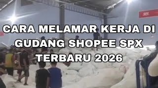 HOW TO APPLY FOR A JOB AT THE LATEST SHOPEE WAREHOUSE 2026