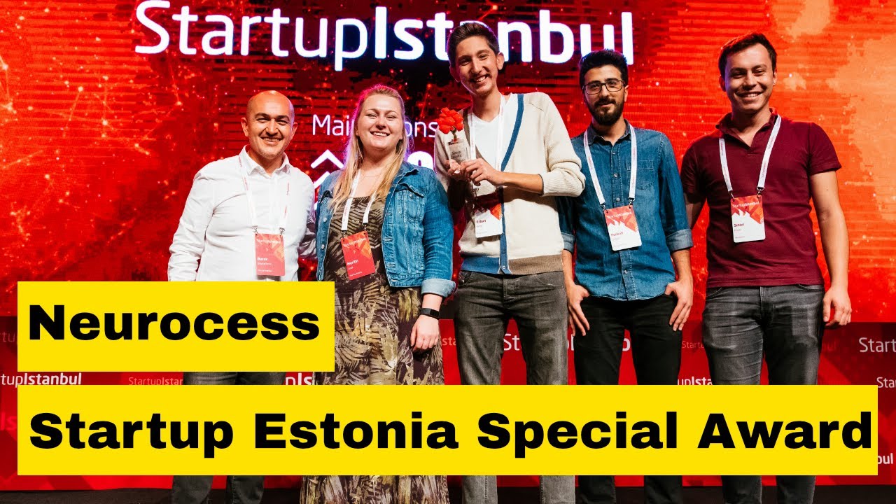 Startup Istanbul 2019 Startup Estonia Special Award Ceremony