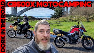 Fall Motorcycle Camping Trip to the Oregon Coast on the Honda CB500X