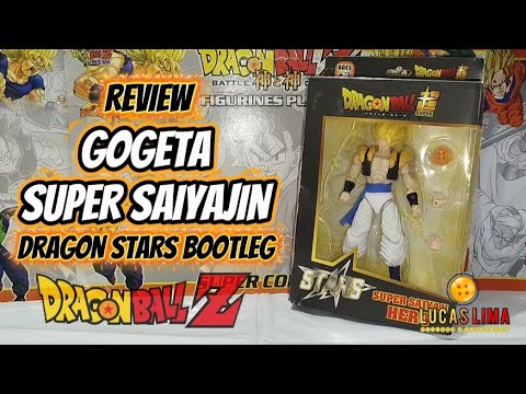 Review Gogeta Super Saiyajin Dragon Stars Bootleg - Boneco Dragon Ball Z