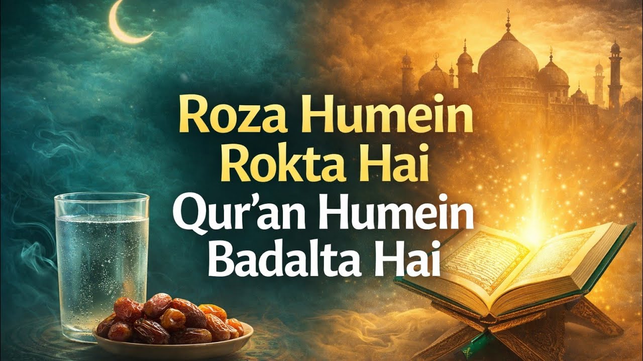Roza hame Rokta hai  Quran Hame Badalta hai | Shaikh Liyaqat Muhammadi 