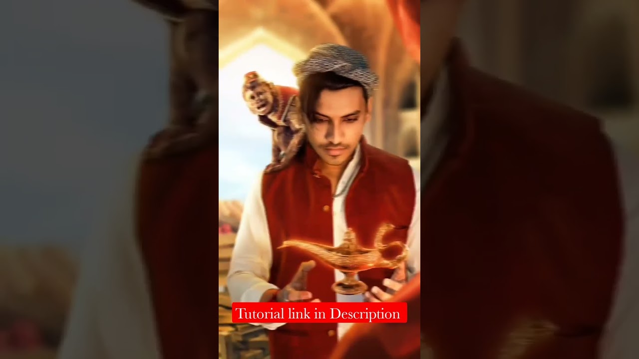 Aladdin concept photo editing |