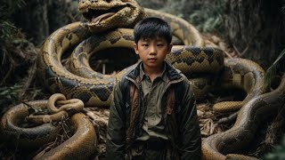 The Boy Spots a Massive Black Python and Realizes Things Look Bad Wealth