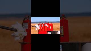 Harpoon Cannon vs Fire Extinguisher: Ultimate Destroy Test Challenge #shorts